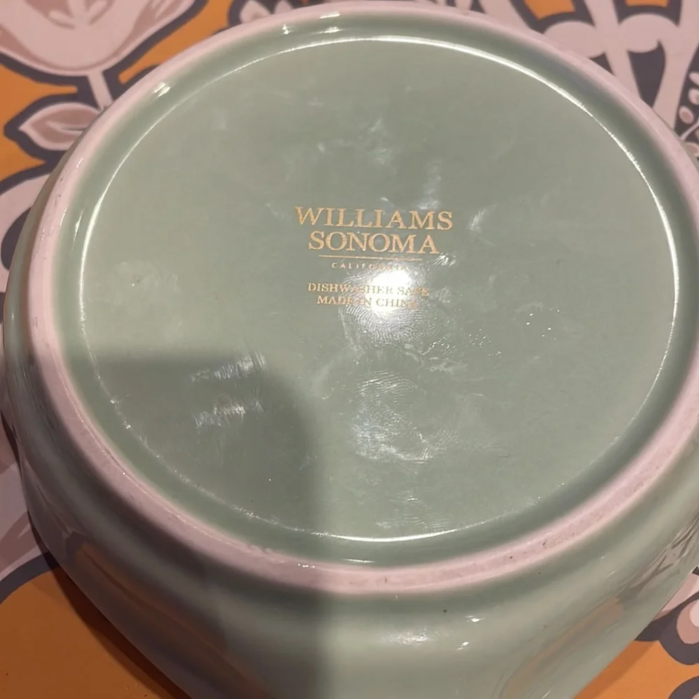Williams Sonoma Spoonrest light green.